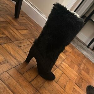 Sam Edelman boots with the Fur